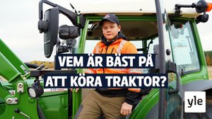 Det här är traktorprecisionskörning - häng med 14-åriga Joel på tävling i Pensala: 07.10.2021 13.35