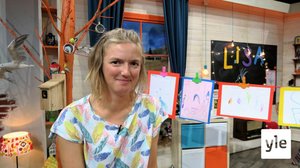 Lisa visar teckningar (S): 09.10.2021 10.08