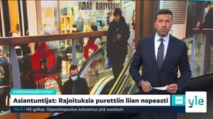 Yle Uutiset klo 9.00: 20.10.2021 09.26