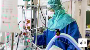 Koronapotilaiden määrä sairaaloissa kasvussa: 20.10.2021 11.48