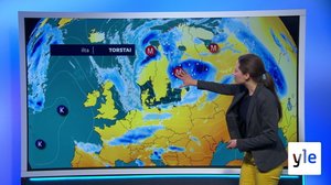 Säätiedotus klo 18: 21.10.2021 18.26