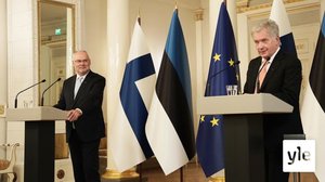 Viron presidentti ensivierailulla Suomessa: 26.10.2021 16.26