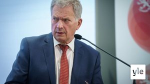 Presidentti Niinistön lehdistötilaisuus Glasgow'ssa: 01.11.2021 18.13