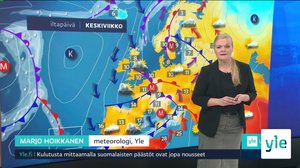 Sääennuste klo 7.40: 03.11.2021 07.52