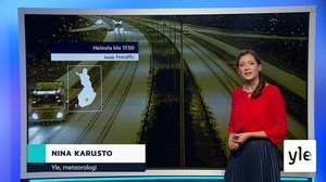 Sääennuste klo 18: 09.11.2021 18.30