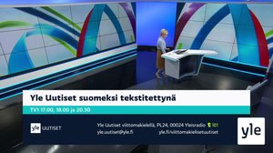 Yle Uutiset viittomakielellä: 20.11.2021 17.00