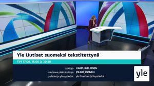 Yle Uutiset viittomakielellä: 22.11.2021 17.00