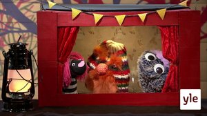 Jontti ordnar teater med handdockor: 23.11.2021 13.42