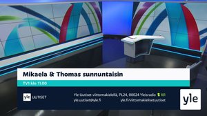 Yle Uutiset viittomakielellä: 25.11.2021 16.00