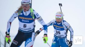 Världscupen i skidskytte, damernas masstart (svenskt referat): 19.12.2021 14.27