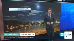 Sääennuste klo 7.40: 21.12.2021 07.47