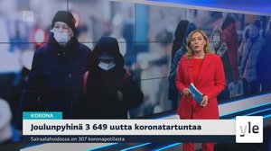 Yle Uutiset 20.30: 27.12.2021 20.55