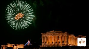 Vuosi vaihtuu maailmalla  - katso vuoden vaihtumisen juhlallisuudet Ateenasta: 01.01.2022 00.06