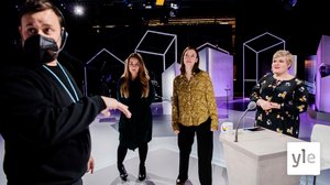 Aluevaalitentti viitottuna: Andersson, Saarikko & Suomela: 11.01.2022 22.13