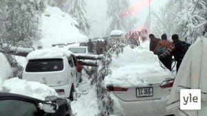 Sankat lumisateet ovat sekoittaneet ihmisten elämää eri puolilla maailmaa: 12.01.2022 10.58