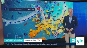 Sääennuste klo 7.40: 03.02.2022 07.55