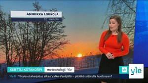 Sääennuste klo 7.40: 10.02.2022 07.47