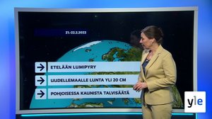 Sääennuste klo 18.00: 20.02.2022 18.17