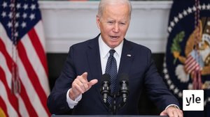 Joe Biden kommentoi Ukrainan kriisiä: 22.02.2022 21.34