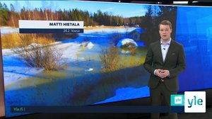 Sääennuste klo 7.40: 25.02.2022 07.55