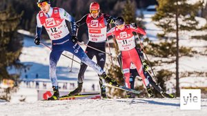 Världscupen i nordisk kombination: Lagsprintens skidmoment, Lahtis (svenskt referat): 26.02.2022 17.19