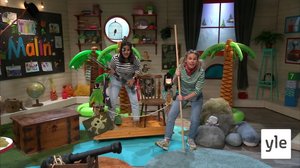 Malin och Tika leker pirater: 28.02.2022 18.30