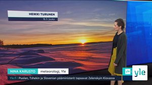 Sääennuste klo 7.40: 16.03.2022 08.02