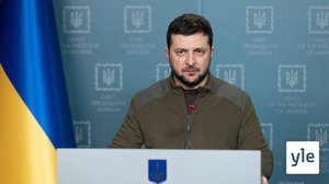Ukrainan presidentti Zelenskyi puhuu Ruotsin parlamentille: 24.03.2022 12.20