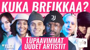 LISTATTIIN BREIKKAAVAT ARTISTIT 2022 – YLEX LÄPIMURTO: 25.03.2022 13.13