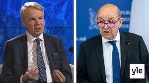 Ranskan ja Suomen ulkoministerien mediatapaaminen: 31.03.2022 19.26