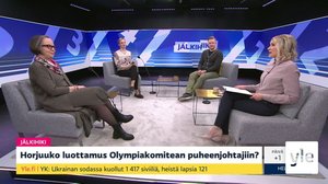 Miksi Olympiakomitean johtajisto on hiljaa?: 04.04.2022 08.24