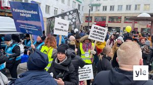 Juko, JHL ja Jyty järjestävät mielenilmauksen Oulun Rotuaarilla: 06.04.2022 12.24