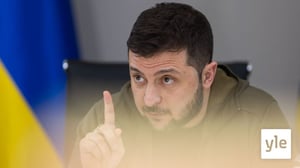 Svenska Yle live: Ukrainas president Volodymyr Zelenskyj talar inför riksdagen - simultantolkas till svenska: 08.04.2022 13.45