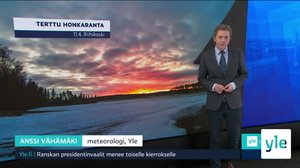 Sääennuste klo 7.40: 11.04.2022 07.50