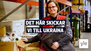 Vad händer med våra donerade pengar? Vi besöker Röda Korsets jättecentral i Tammerfors: 13.04.2022 05.30