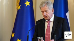 Svenska Yle live: Presidenten kommenterar den säkerhetspolitiska redogörelsen: 13.04.2022 15.40