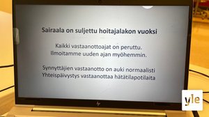Oysin tiedotustilaisuus: Sairaalan toimintaa ei voida enää turvata: 19.04.2022 13.57