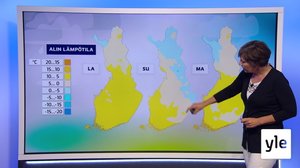 Sääennuste klo 18 (S): 13.09.2019 18.29