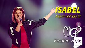 Isabel sjunger sin låt Jag är vad jag är (S): 29.10.2019 15.49