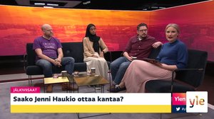 "Jenni Haukion mielipiteet näyttäytyvät radikaaleina ja vasemmistolaisina suhteessa puolisonsa mielipiteisiin": 08.11.2019 09.01