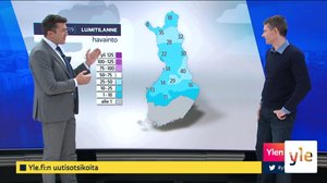 Sääennuste klo 7.40: 12.11.2019 08.00
