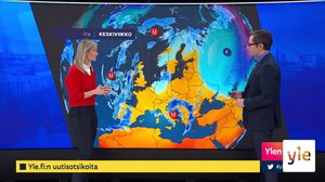 Sääennuste klo 7.40: 20.11.2019 07.51