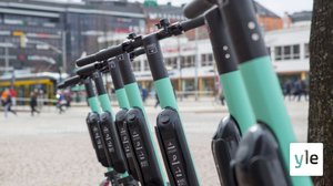 Svenska Yle live: Elsparkcyklar - nödvändiga eller onödiga?: 22.11.2019 12.39