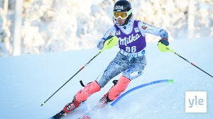 Världscupen i alpint, damernas slalom åk 1 (svenskt referat): 23.11.2019 12.12