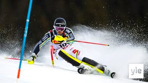 Världscupen i alpint herrarnas slalom åk 1 (svenskt referat): 24.11.2019 12.10