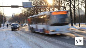 Svenska Yle live: Hur påverkar busstrejken trafiken i Helsingforsregionen?Vi följer med läget vid Tusbyleden och Vichtisvägen: 25.11.2019 07.45