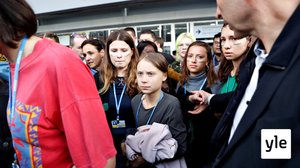 Greta Thunbergin tiedotustilaisuus YK:n ilmastokokouksessa Madridissa: 06.12.2019 18.13