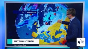 Sääennuste klo 18 (S): 08.12.2019 20.09