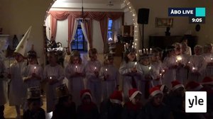 Svenska Yle Live: Sirkkala förskola lussade på Servicehuset Hemmet i Åbo: 13.12.2019 12.09