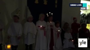 Svenska Yle Live: Lucia på Kuus daghem i Söderkulla, Sibbo: 13.12.2019 11.56